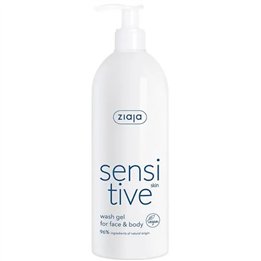 Ziaja Sensitve Gel Limpiador Rostro y Cuerpo Para Pieles Sensible 400ml - unisex - Teknashop Ltd