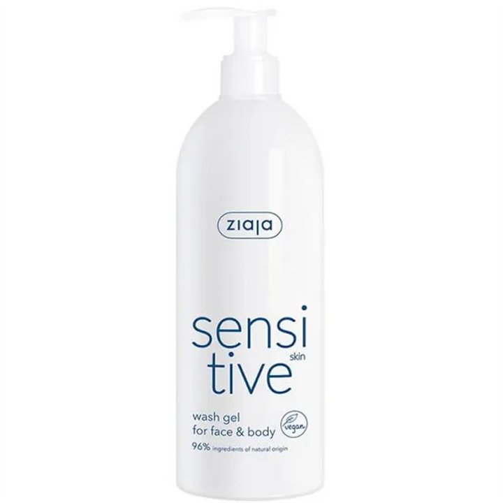 Ziaja Sensitve Gel Limpiador Rostro y Cuerpo Para Pieles Sensible 400ml - unisex - Teknashop Ltd