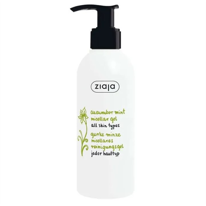 Ziaja Pepino y Menta Gel Limpiador Micelar 200ml - unisex - Teknashop Ltd