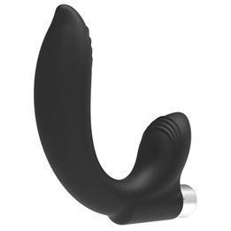 ADDICTED TOYS - PROSTATIC VIBRATOR RECHARGEABLE MODEL 7 - BLACK - D-221323 - Teknashop Ltd