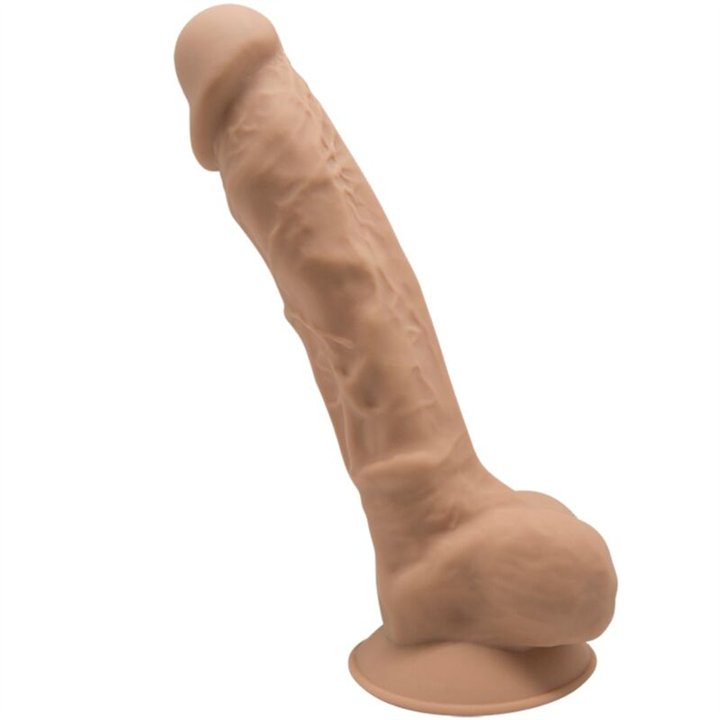 SILEXD - MODEL 1 REALISTIC PENIS PREMIUM SILEXPAN SILICONE CARAMEL 17.5 CM - D-237235 - Teknashop Ltd