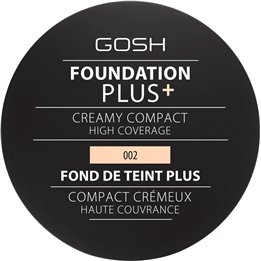 Gosh, Plus, Compact Foundation, 002, Ivory, 9 g - Teknashop Ltd