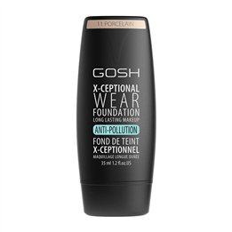 Gosh, X-Ceptional Wear, Cream Foundation, 11, Porcelain, 35 ml - Teknashop Ltd