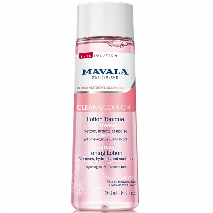 Mavala, Clean & Comfort, Cleansing, Soothing & Toning, Tonic Lotion, Face & Neck, 200 ml - Teknashop Ltd