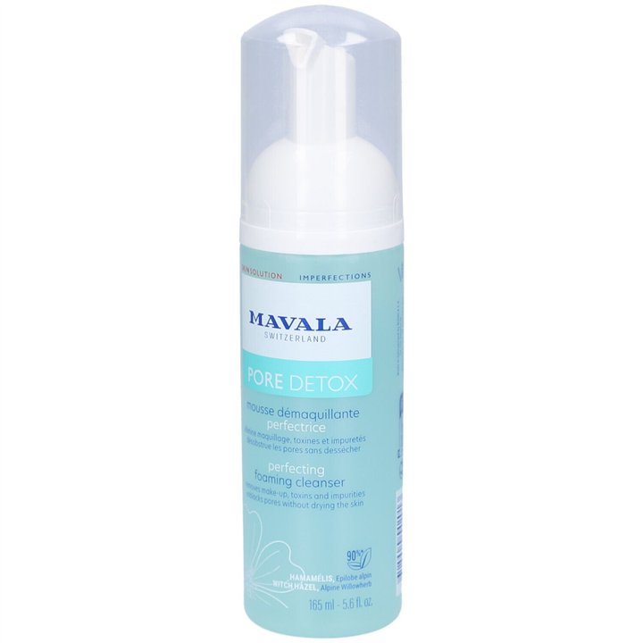 Mavala, Pore Detox, Cleansing, Purifying & Pore-Minimising, Cleansing Foam, 165 ml - Teknashop Ltd