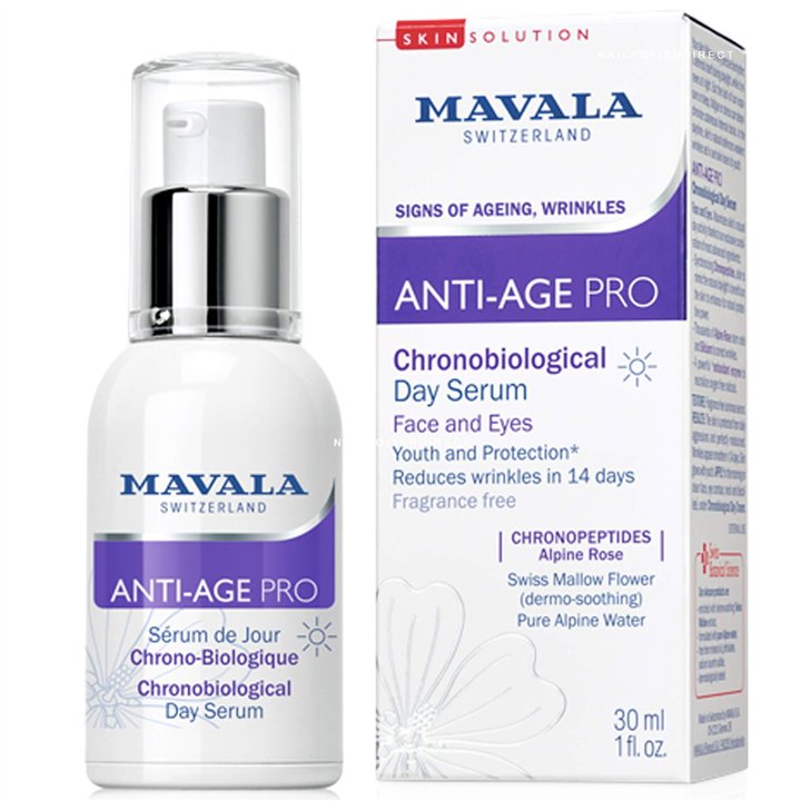 Mavala, Anti-Age Pro, Anti-Aging & Anti-Wrinkle, Morning, Serum, For Face, 30 ml - Teknashop Ltd