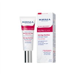Mavala, Nutri-Elixir, Anti-Aging, Nourishing & Revitalising, Day & Night, Cream, Face & Eyes, 45 ml - Teknashop Ltd