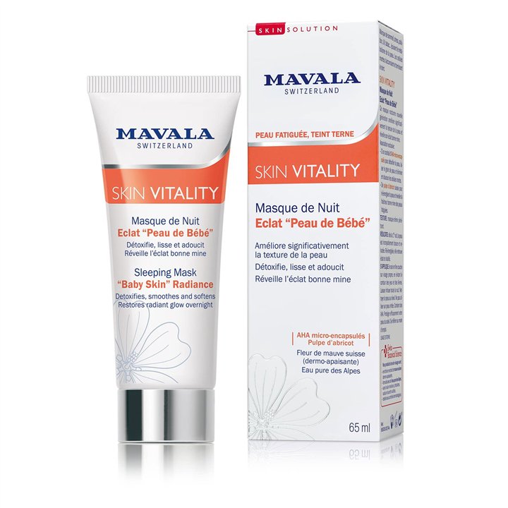 Mavala, Vitality, Smoothing & Softening, Night Sleeping Mask, 65 ml - Teknashop Ltd