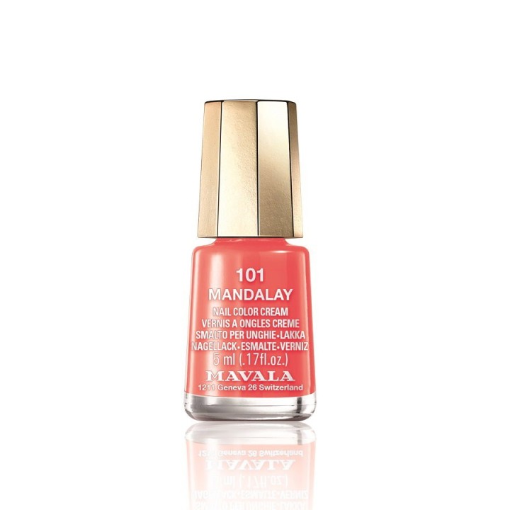 Mavala, Mavala, Long Lasting, Nail Polish, 101, Mandalay, 5 ml *Miniature - Teknashop Ltd