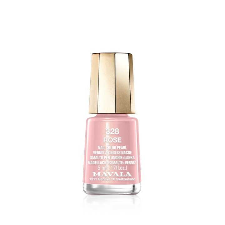 Mavala, Mavala, Glossy & Long Lasting, Nail Polish, 328, Rose, 5 ml *Miniature - Teknashop Ltd