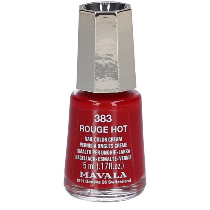 Mavala, Mavala, Nail Polish, 383, Rouge Hot, 5 ml *Miniature - Teknashop Ltd