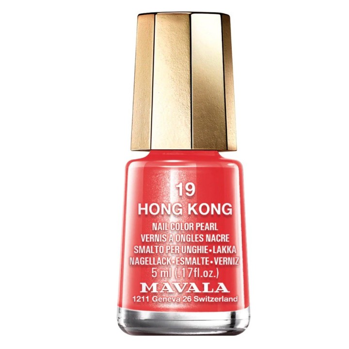Mavala, Mavala, Glossy & Pearly, Nail Polish, 19, Hong Kong, 5 ml *Miniature - Teknashop Ltd