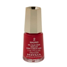 Mavala, Mavala, Creamy, Nail Polish, 02, Madrid, 5 ml *Miniature - Teknashop Ltd