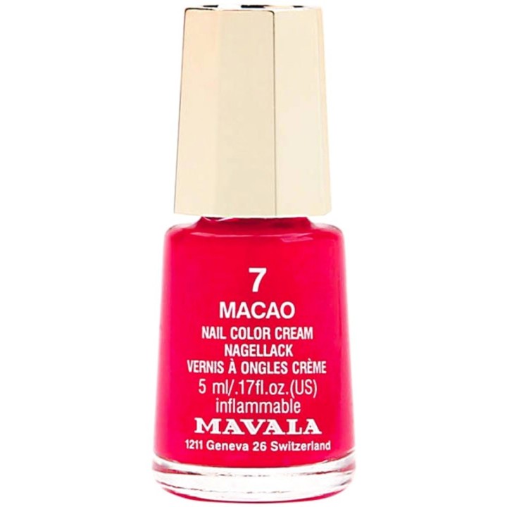 Mavala, Mavala, Creamy, Nail Polish, 007, Macao, 5 ml *Miniature - Teknashop Ltd