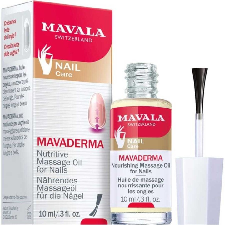 Mavala, Mava Derma, Nourishing & Revitalising, Nourishing & Strengthening, Nail Oil Treatment, 10 ml - Teknashop Ltd