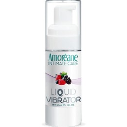 AMOREANE - VIBRATING LIQUID RED FRUITS 30 ML - D-237300 - Teknashop Ltd