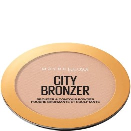 Maybelline City Bronzer & Contour Powder Makeup 250 Warm Medium 8g - unisex - Teknashop Ltd