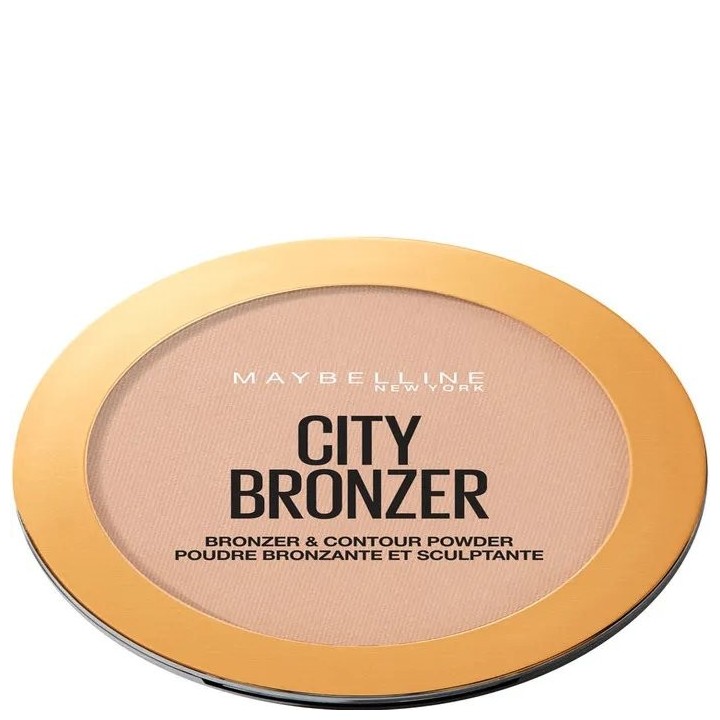 Maybelline City Bronzer & Contour Powder Makeup 250 Warm Medium 8g - unisex - Teknashop Ltd