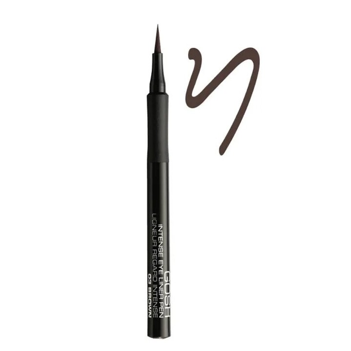 Gosh Intense Eyeliner Pen 03 Brown - unisex - Teknashop Ltd