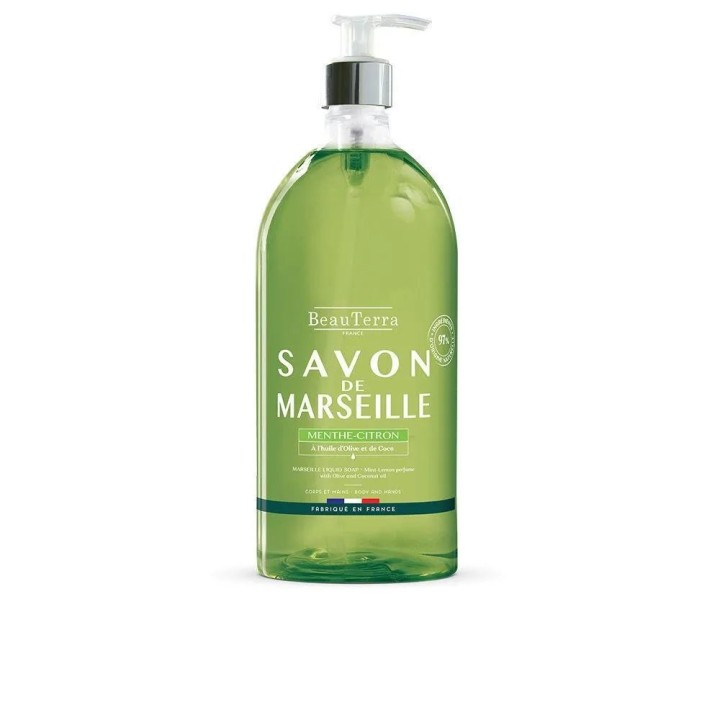 Beauterra Marseille Jabón Menta-Limón 1000ml - unisex - Teknashop Ltd