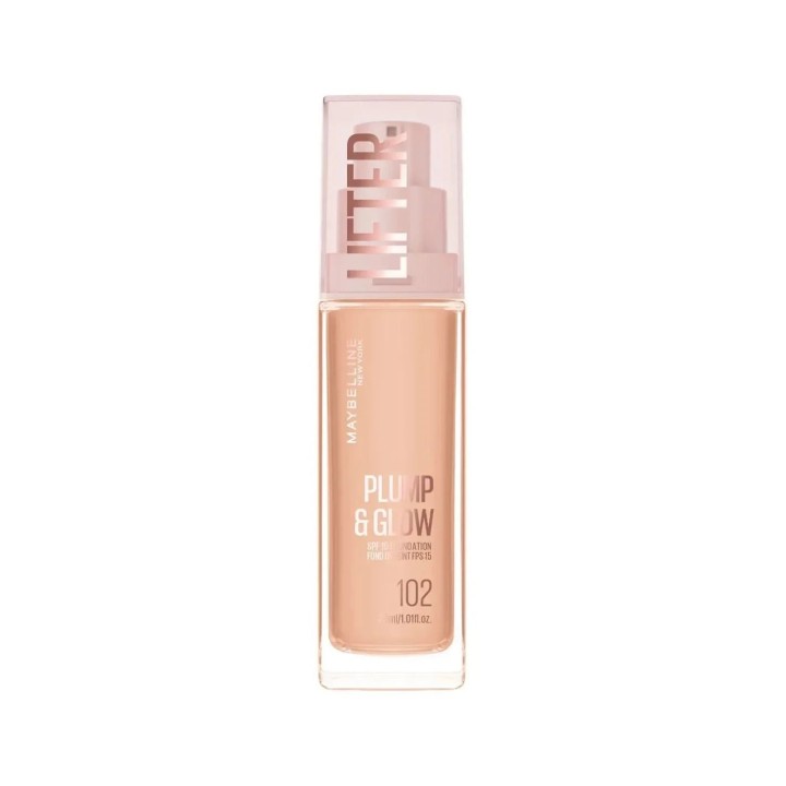 Maybelline Lifter Plump y Glow Base 102 30ml - unisex - Teknashop Ltd