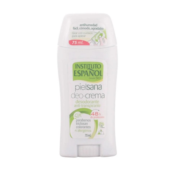 Instituto Español Healthy Skin Cream Deodorant 75ml - unisex - Teknashop Ltd
