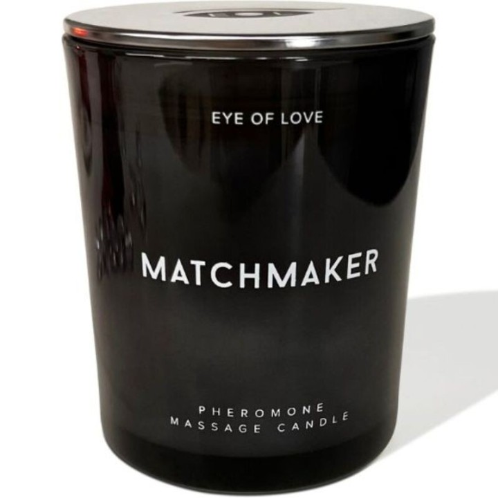 EYE OF LOVE - MATCHMAKER BLACK DIAMOND MASSAGE CANDLE ATTRACT HER 150 ML - D-234999 - Teknashop Ltd