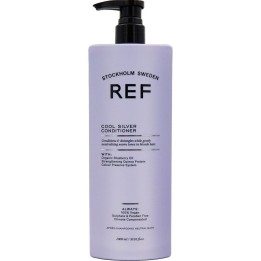 Ref Stockholm, Cool Silver, Sulfates-Free, Hair Conditioner, Neutralising Warm Tones, 1000 ml - Teknashop Ltd