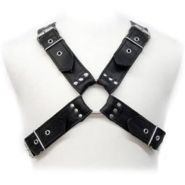 LEATHER BODY - BUCKLES HARNESS - D-205480 - Teknashop Ltd