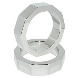 METAL HARD - PENIS AND TESTICLE NUT RING 50 MM - D-205353 - Teknashop Ltd