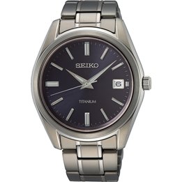 SEIKO Mod. CLASSIC TITANIUM QUARTZ - WW.SUR373P1 - Teknashop Ltd