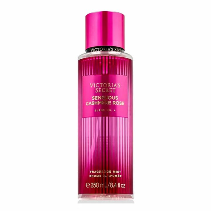 Victoria's Secret Sensuous Cashmere Rose Blend N.4 Fragance Mist 250ml - unisex - Teknashop Ltd