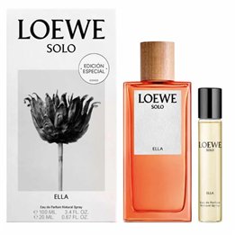 Loewe Solo Ella Eau De Parfum Spray 100ml Set 2 Pieces - unisex - Teknashop Ltd