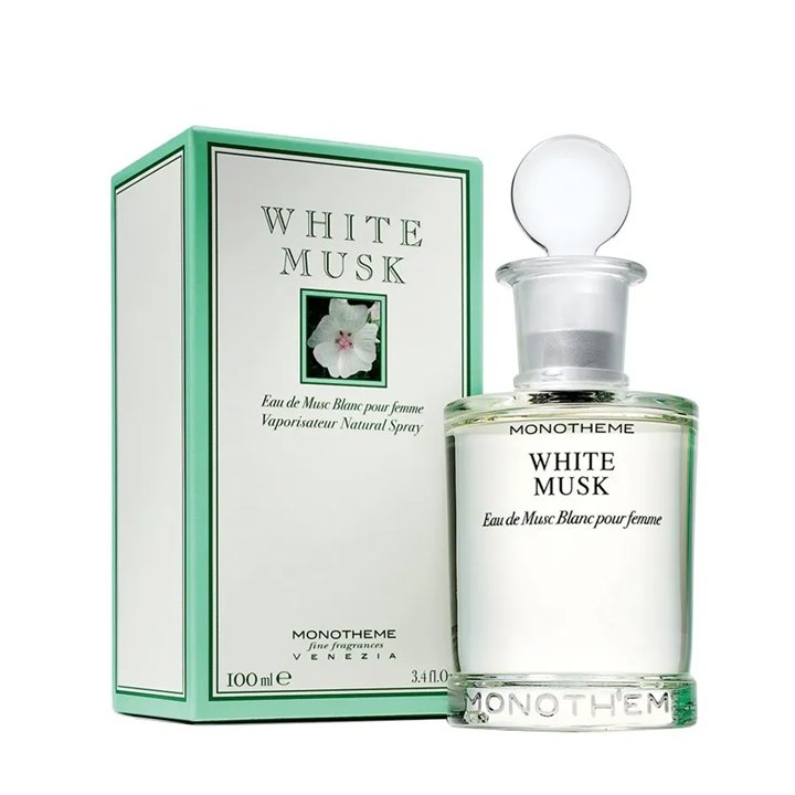 Monotheme White Musk Feminino Eau de Toilette Spray 100ml - unisex - Teknashop Ltd