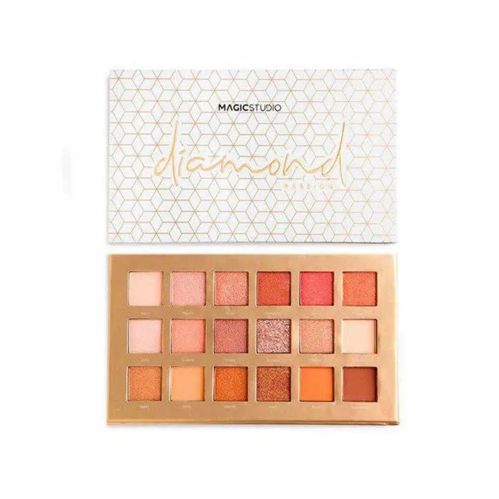 Magic Studio Diamond Eyeshadow Palette 18 Colors - unisex - Teknashop Ltd