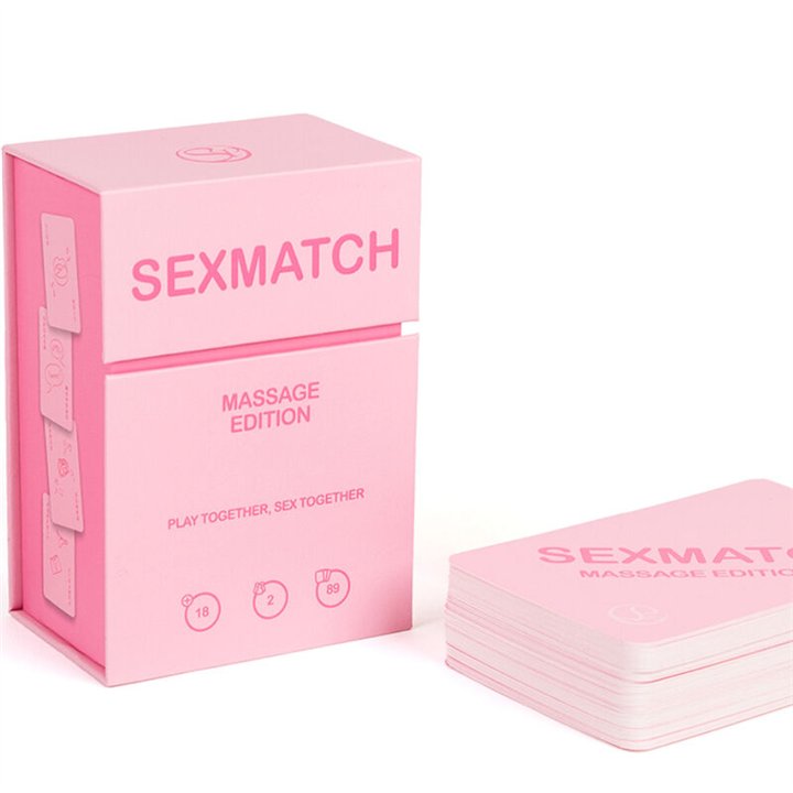 SECRETPLAY - SEXMATCH MASSAGE EDITION GAME - D-241543 - Teknashop Ltd