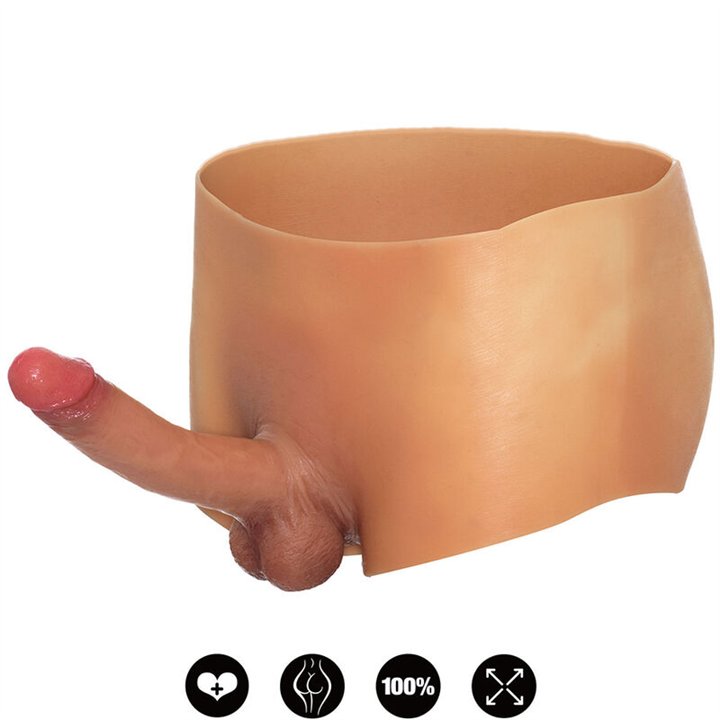 HIDDEN DESIRE - ALTER EGO BOXERSHOT WITH PENIS 18 CM SIZE L - D-241494 - Teknashop Ltd