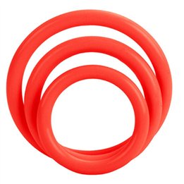 CALEXOTICS - TRI-RINGS SET RED - D-224001 - Teknashop Ltd