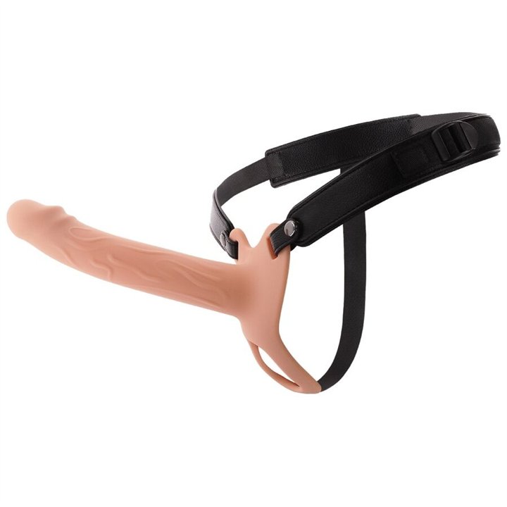 HIDDEN DESIRE - INFERNO PENIS SLEEVE STRAP-ON 20 CM - D-245554 - Teknashop Ltd