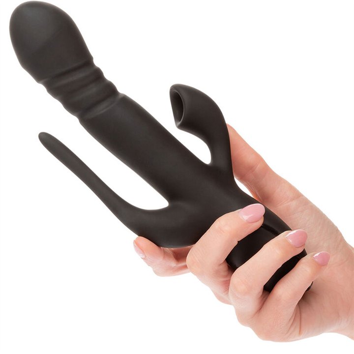 CALEXOTICS - VIBRATOR TRIPLE EUPHORIA BLACK - D-239394 - Teknashop Ltd