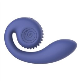 SNAIL VIBE - GIZI LITE DUAL G-SPOT & CLITORAL PURPLE VIBRATOR - D-245139 - Teknashop Ltd