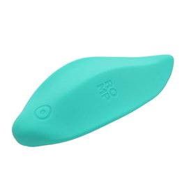 ROMP - WAVE VIBRATOR CLITORAL STIMULATOR ERGONOMIC SHAPE AQUA GREEN - D-245880 - Teknashop Ltd