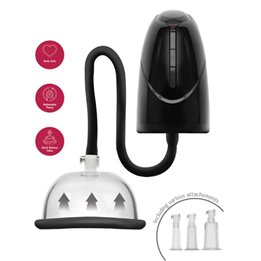 SHE.E.O - AUTOMATIC VACUUM PUMP FOR VAGINA AND CLITORIS BLACK - D-246239 - Teknashop Ltd