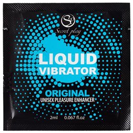 SECRETPLAY - LIQUID VIBRATOR UNISEX STIMULATOR 2 ML - D-210938 - Teknashop Ltd