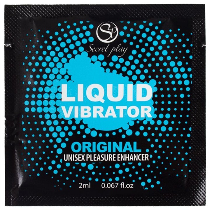 SECRETPLAY - LIQUID VIBRATOR UNISEX STIMULATOR 2 ML - D-210938 - Teknashop Ltd