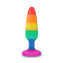 PRIDE - LGBT FLAG PLUG TWINK 8.5 CM - D-231763 - Teknashop Ltd
