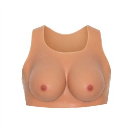 HIDDEN DESIRE - ALTER EGO WEARABLE BREAST TOP C-CUP FLESH - D-241484 - Teknashop Ltd