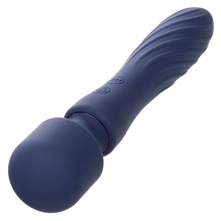 CALEXOTICS - CHARISMA MYSTIQUE MASSAGER DUAL MOTORS 12 FUNCTIONS 20,5 CM X 4.5 CM PURPLE - D-241465 - Teknashop Ltd