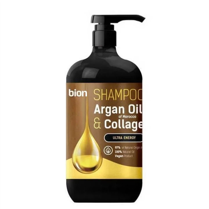 Bio Naturell, Bio Naturell, Argan Oil of Morocco & Collagen, Hair Shampoo, Regenerating, 946 ml - Teknashop Ltd