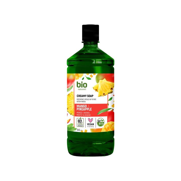 Bio Naturell, Bio Naturell, Mango & Pineapple, Liquid Soap, For Hands, 946 ml - Teknashop Ltd